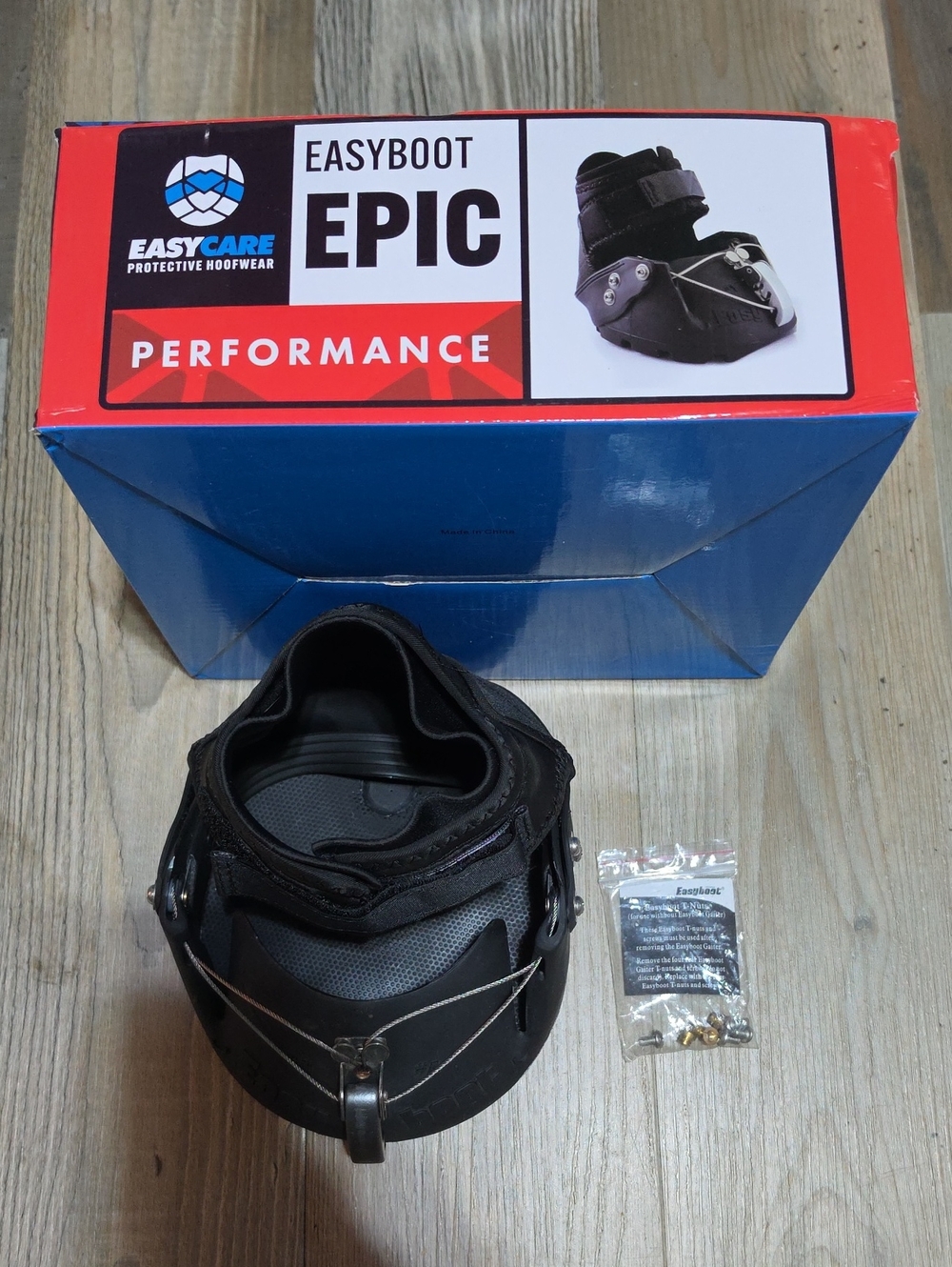 Epic Boot Performance Hoof Boot - Black (Size 4)